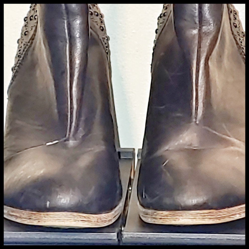 Rampage "Valorie" Studded Ankle Booties 9.5 - Picture 9 of 14